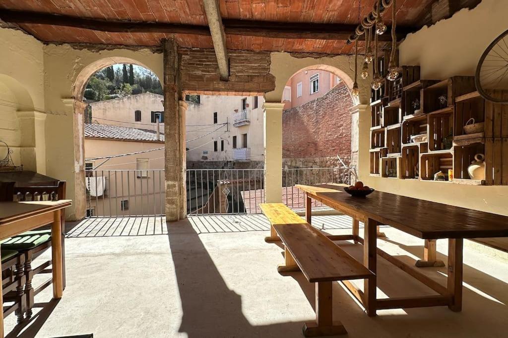 Habitacion L'Elefant En Casa Cami De Les Aiguees Monistrol De Montserrat 외부 사진